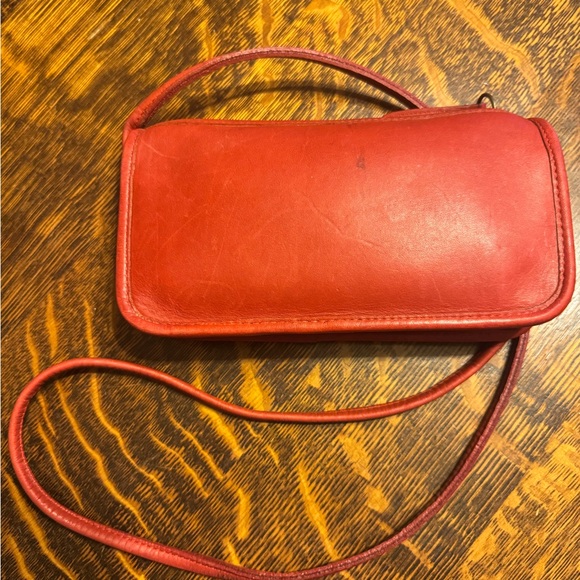 Vintage Coach Purse - Beautiful Red! - Picture 2 of 6